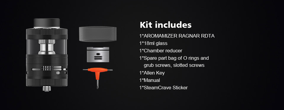 Steam Crave Aromamizer Ragnar RDTA