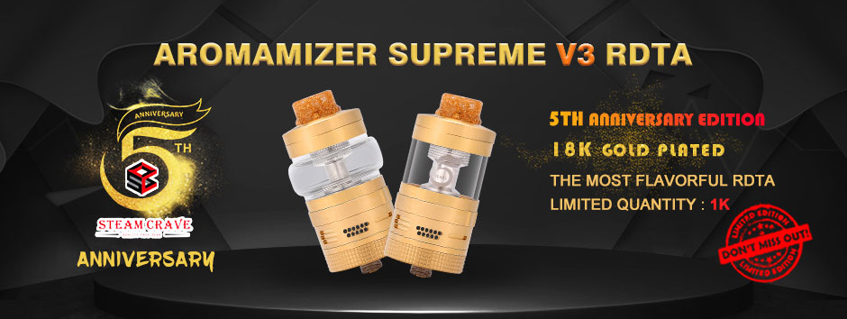 Steam Crave Aromamizer Supreme V3 RDTA