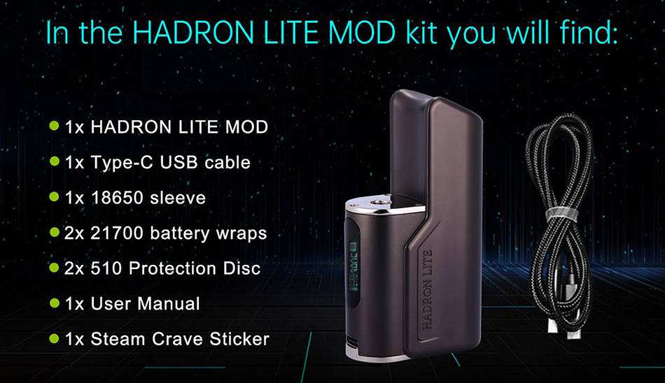 Steam Crave Hadron Lite SBS Mod