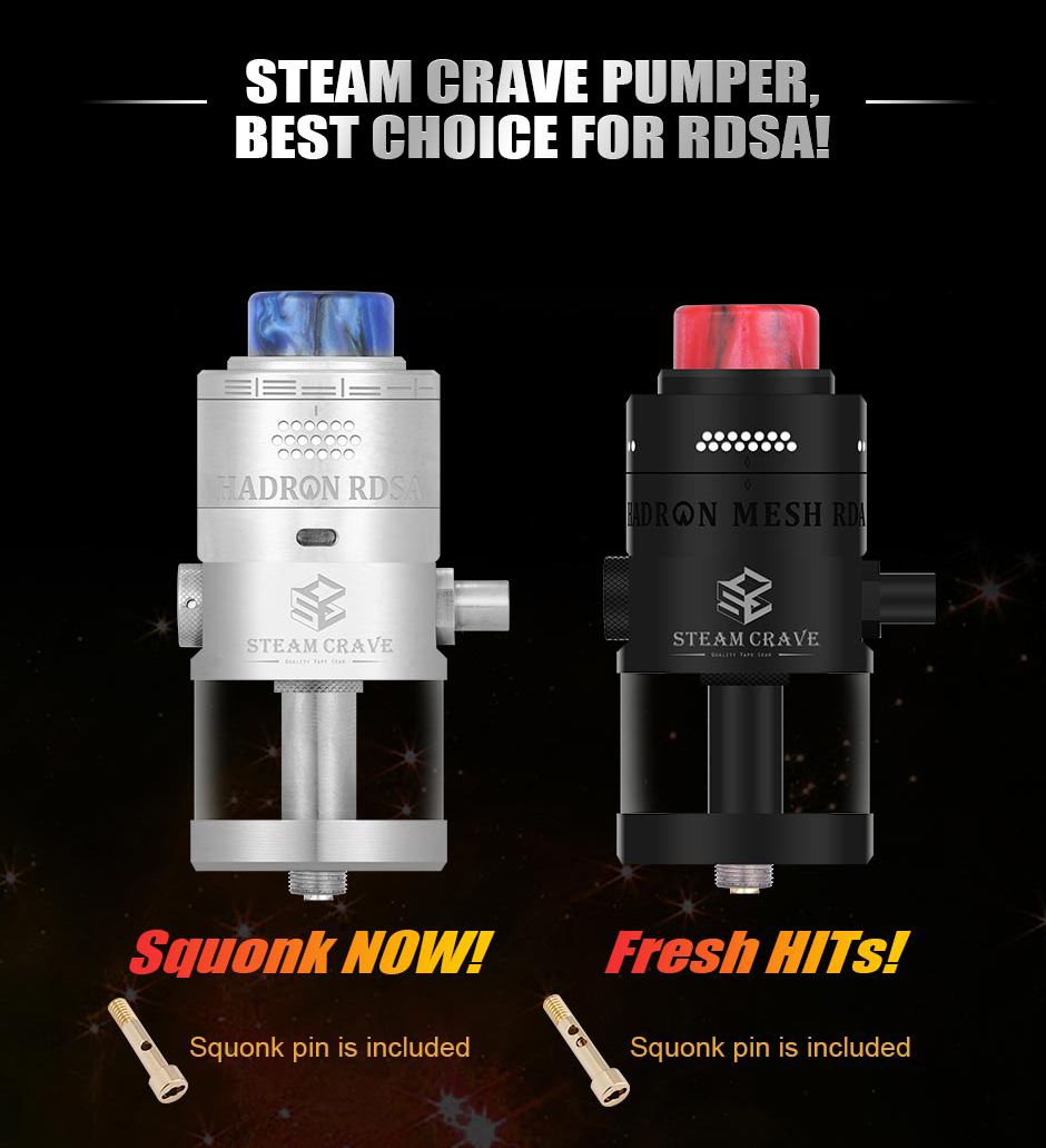 Steam Crave Pumper Squonker Tank