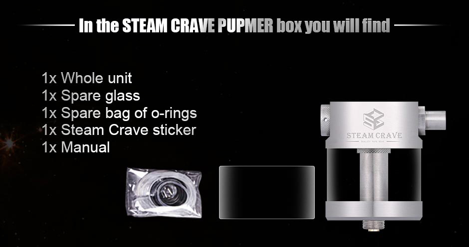 Steam Crave Pumper Squonker Tank