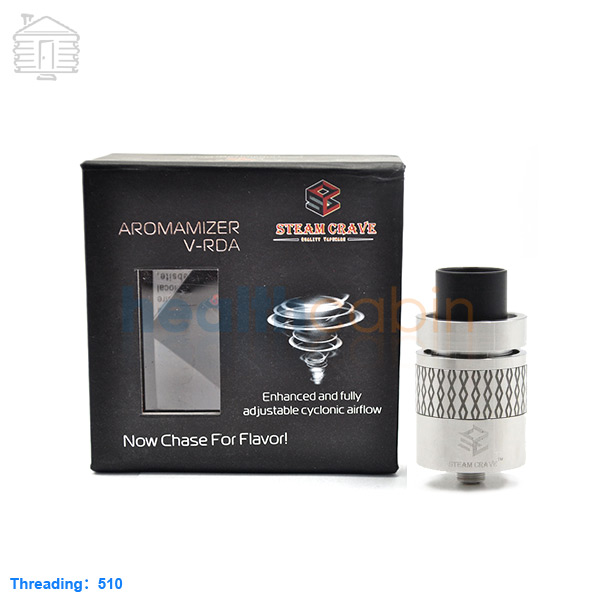 Steam Crave Aromamizer V RDA Stainless Atomizer