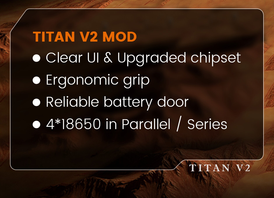 Steam Crave Titan V2 Mod