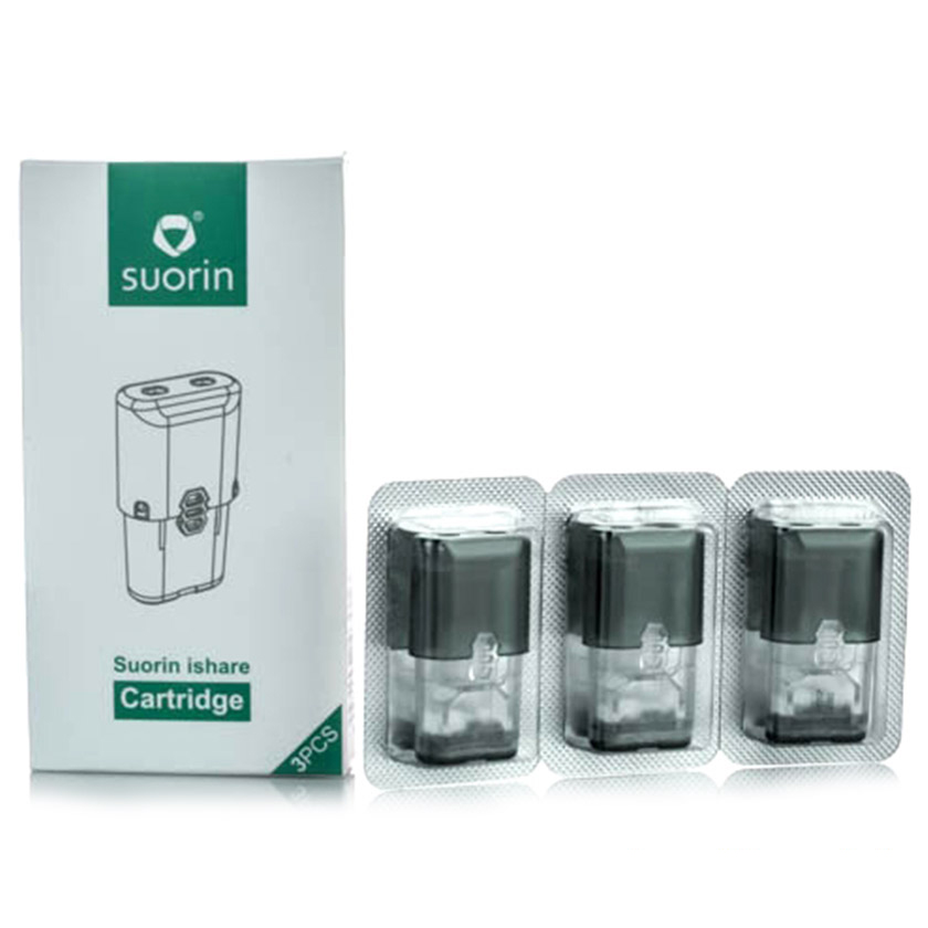 3pcs Suorin iShare Cartridges 0.9ml