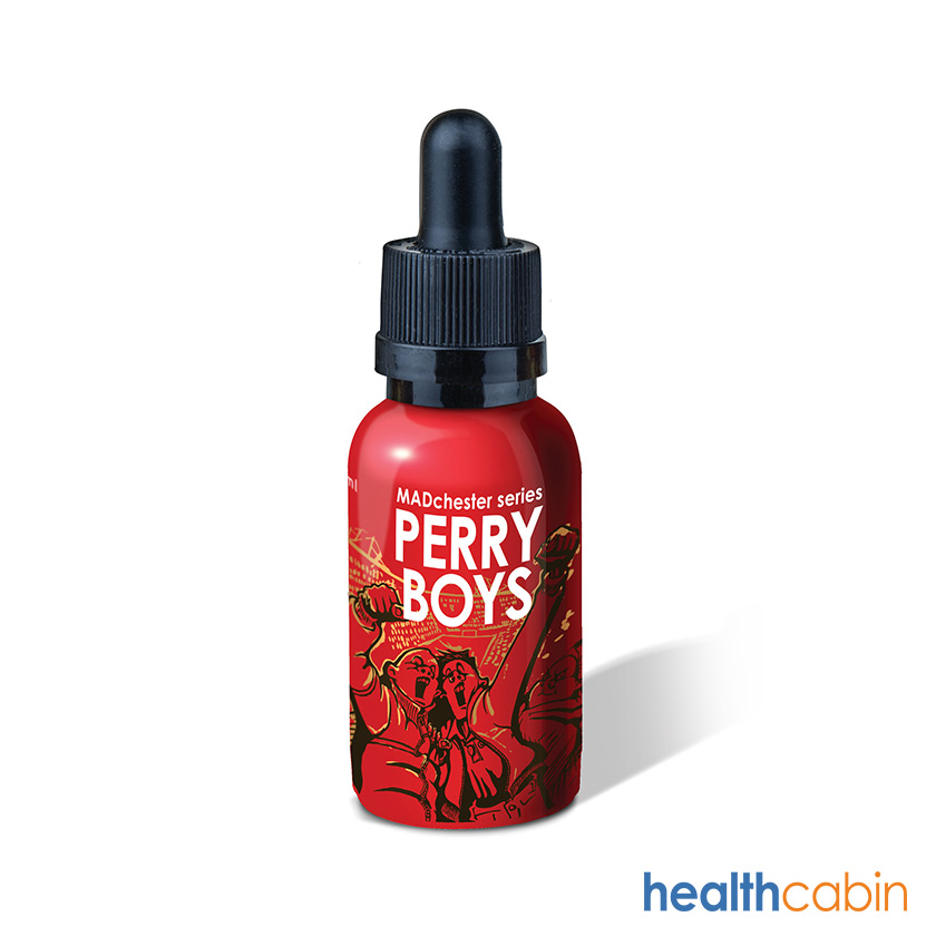30ml RED MADchester Red Perry Boys E-Liquid MADE IN THE UK Original Packaging (25PG/75VG)