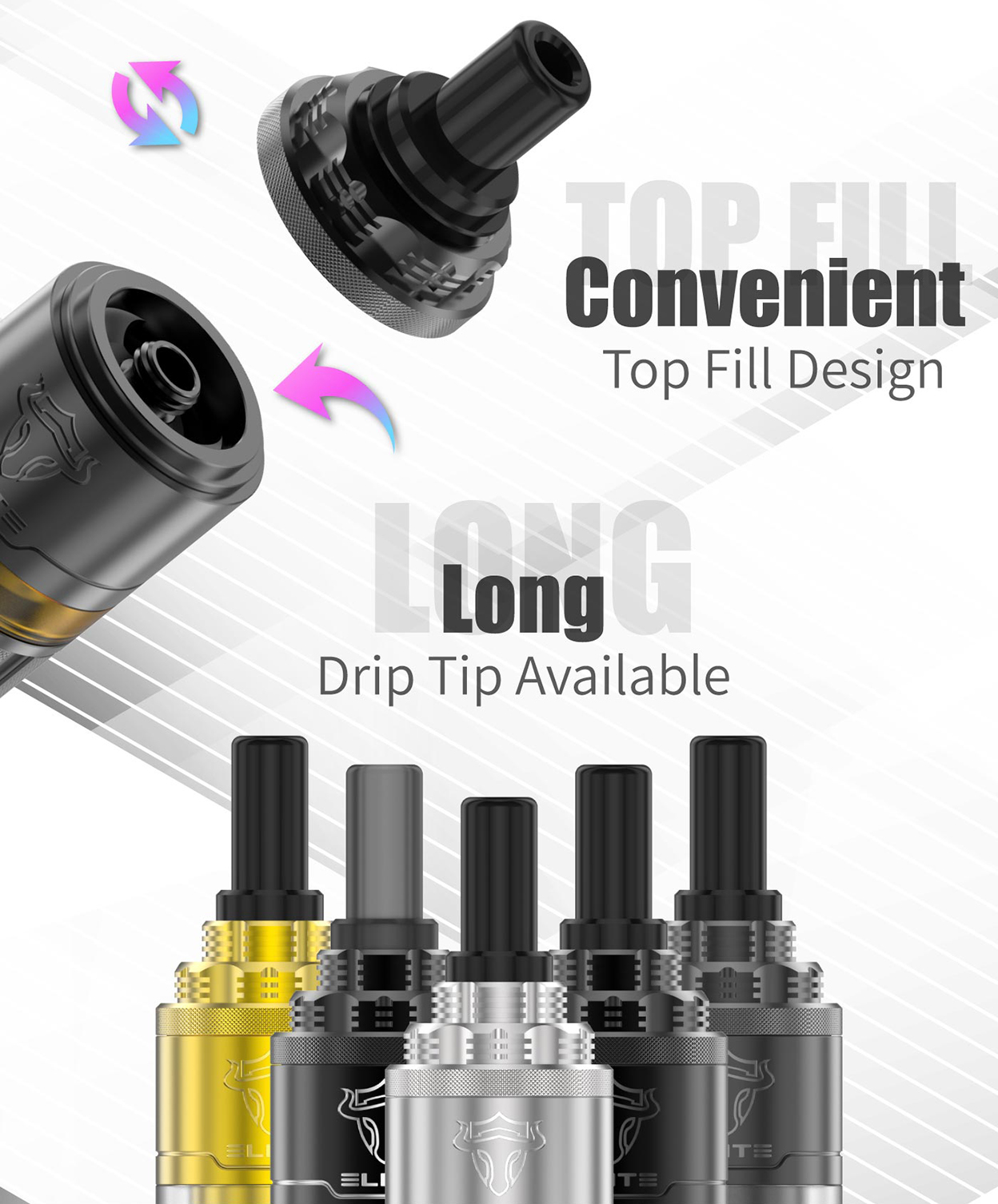 THC Elite Lite Pro RTA