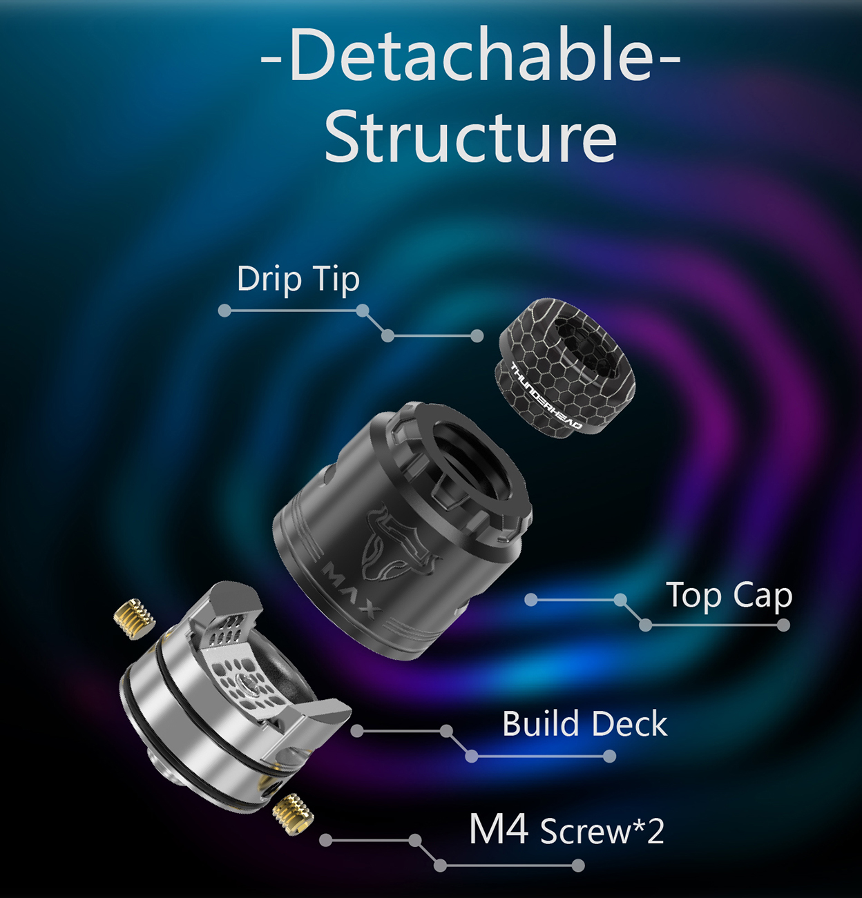 THC Tauren MAX RDA