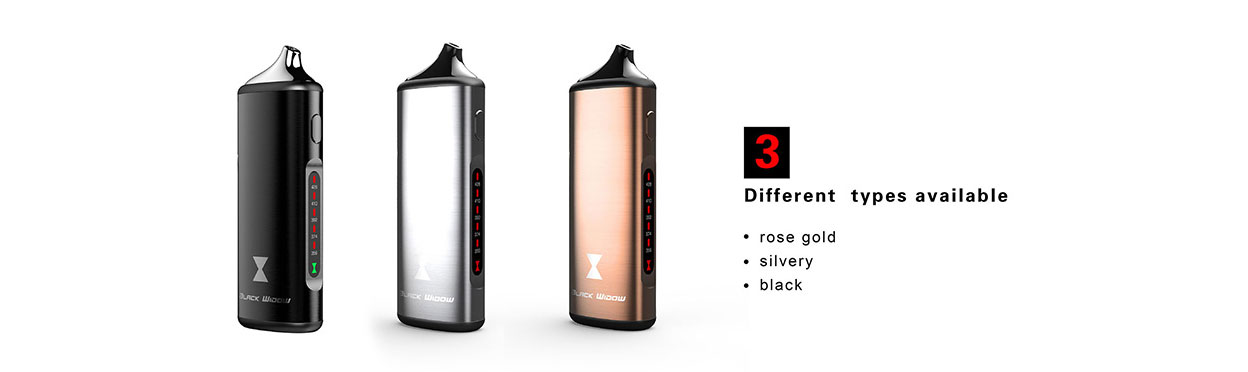 Kingtons BLK Black Widow Drying & Wax Vaporizer Kit 2200mAh