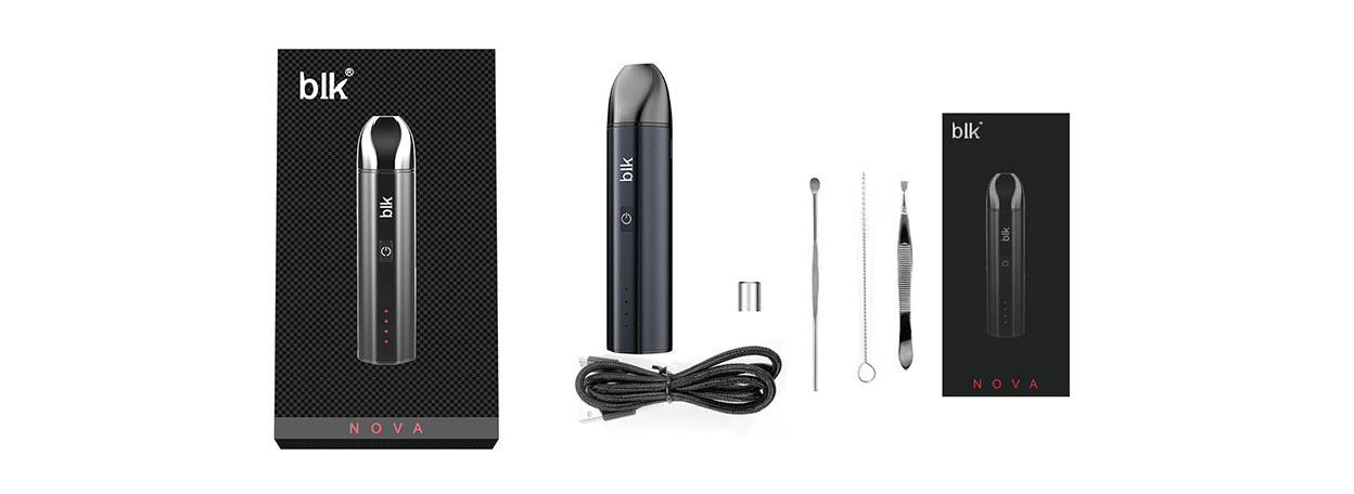 Kingtons BLK NOVA Drying & Wax Vaporizer Kit 1600mAh 1.2ml