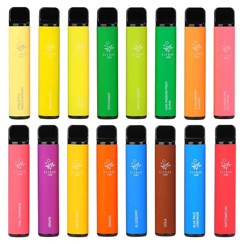 Elf Bar 1500 Puffs Disposable Kit 850mAh 4.8ml