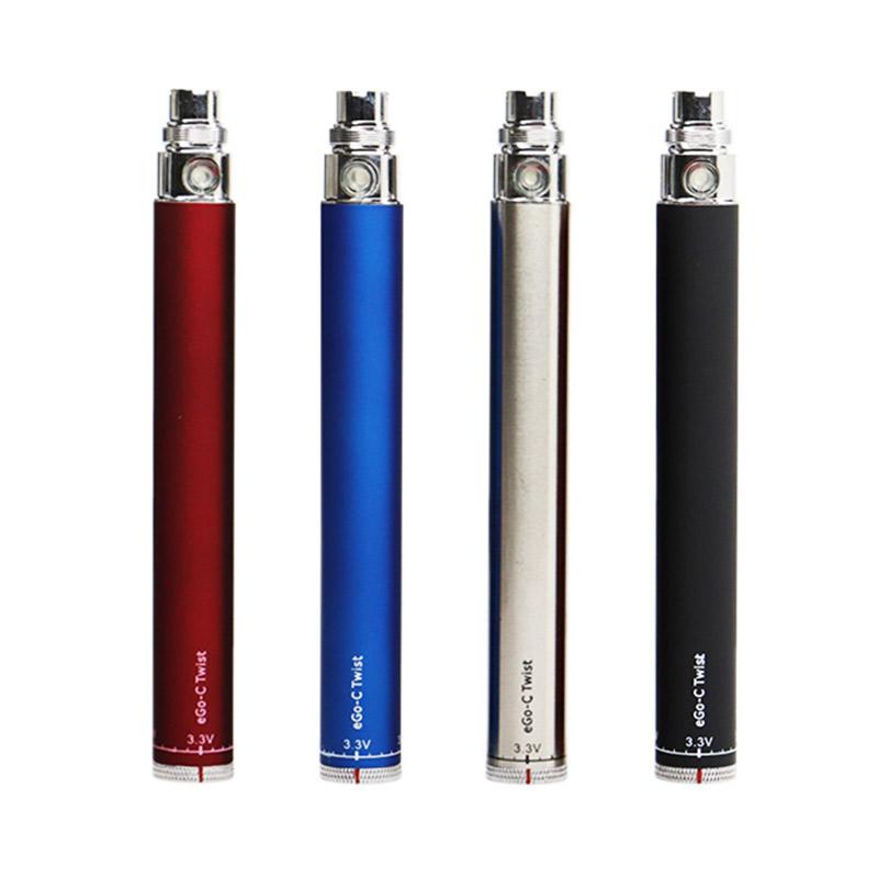 eGo-C Twist VV Variable Voltage Manual Battery 650mAh\900mAh\1100mAh\1300mAh