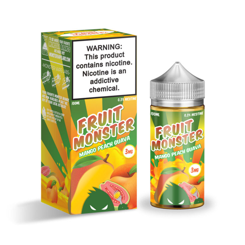 100ml Jam Monster Fruit Monster Mango Peach Guava E-liquid