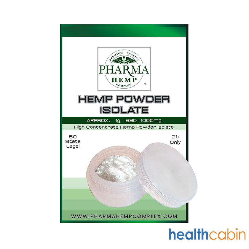 1g Pharma Hemp Complex CBD Isolate Powder