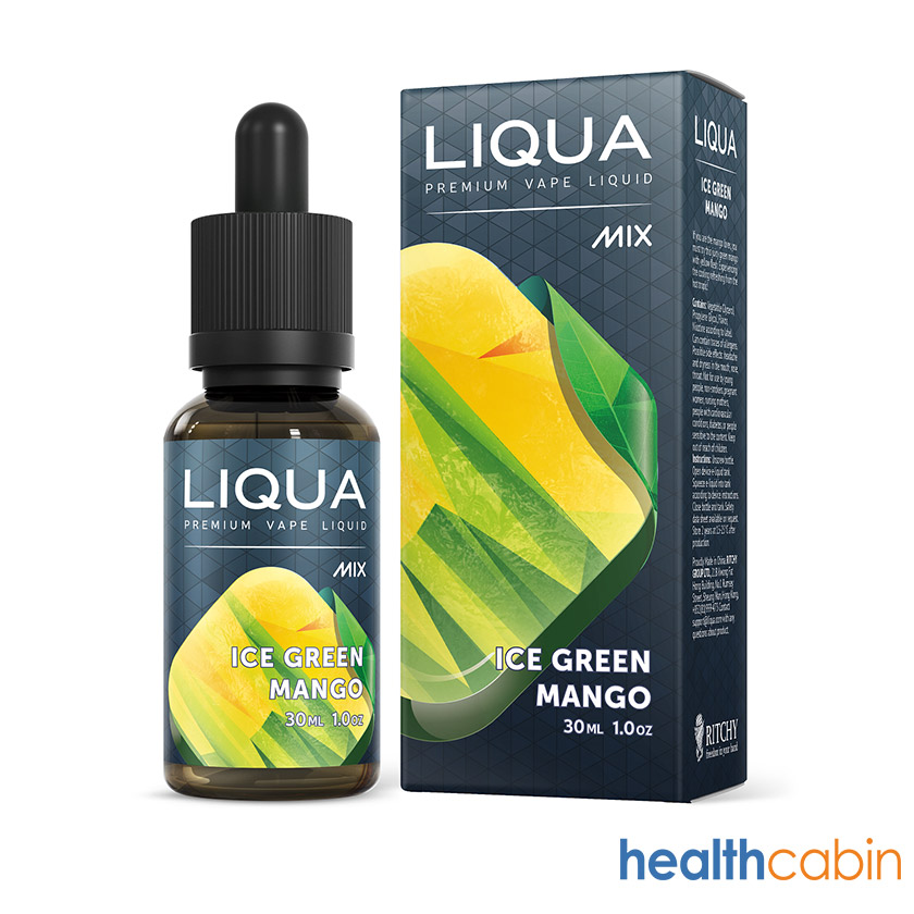 30ml NEW LIQUA Ice Green Mango E-Liquid