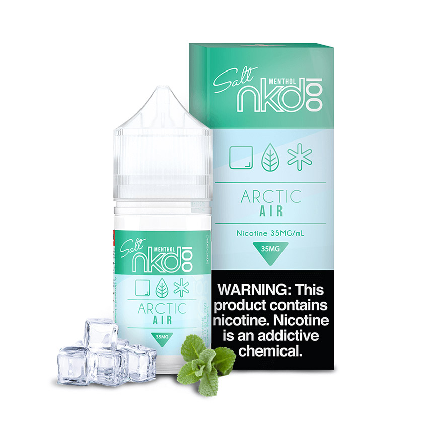 30ml Nkd 100 Arctic Air Salt E-Liquid