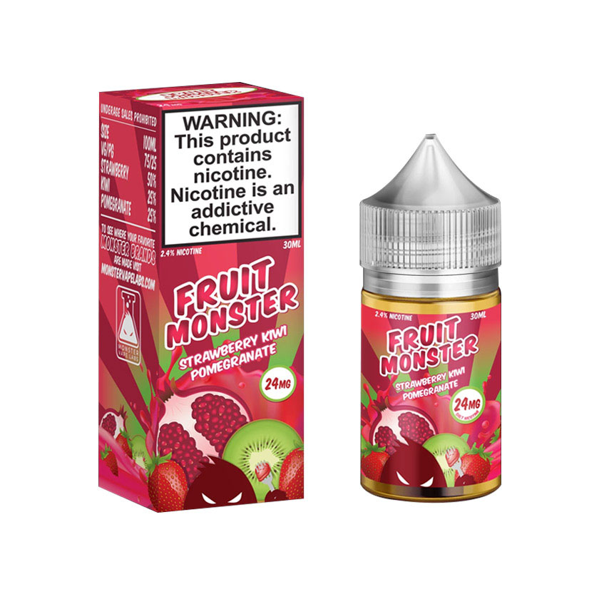 30ml Jam Monster Fruit Monster Strawberry Kiwi Pomegranate Nic Salt E-liquid