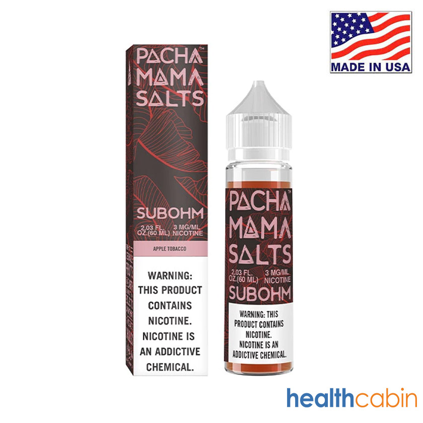 60ml Charlie's Chalk Dust Pacha Mama Apple Tobacco E-liquid