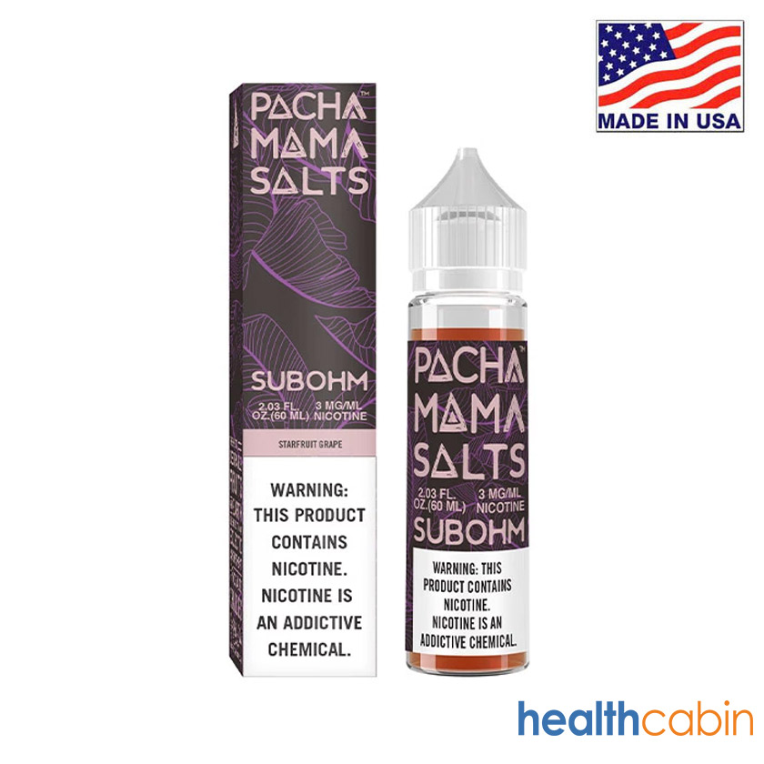 60ml Charlie's Chalk Dust Pacha Mama Starfruit Grape E-liquid