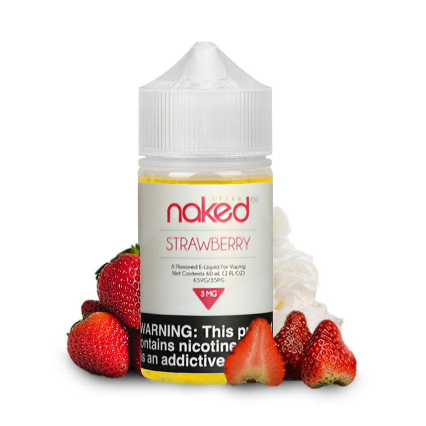 60ml Naked 100 Strawberry E-Liquid