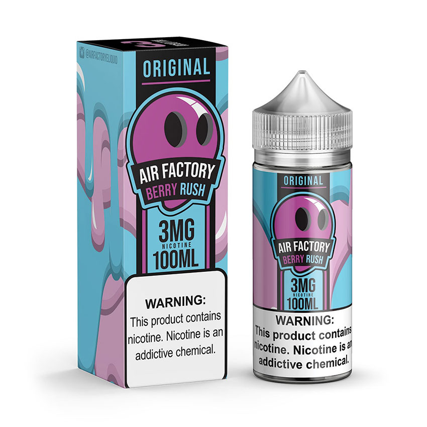 100ml Air Factory Berry Rush E-Liquid (30PG/70VG)