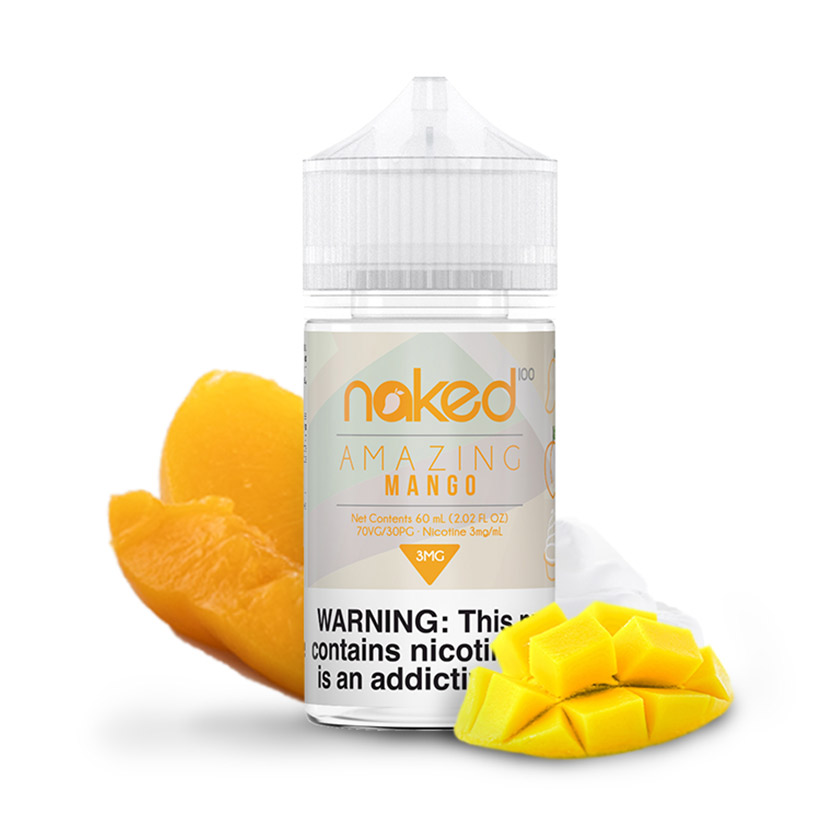 60ml Naked 100 Amazing Mango E-liquid