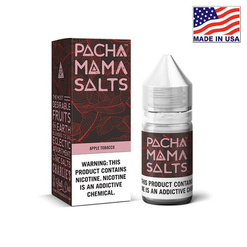 30ml Charlie's Chalk Dust Pachamama Salts Apple Tobacco E-liquid