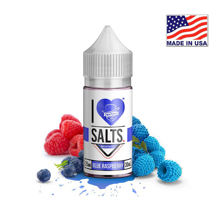 30ml Mad Hatter I Love Salts Blue Raspberry E-liquid