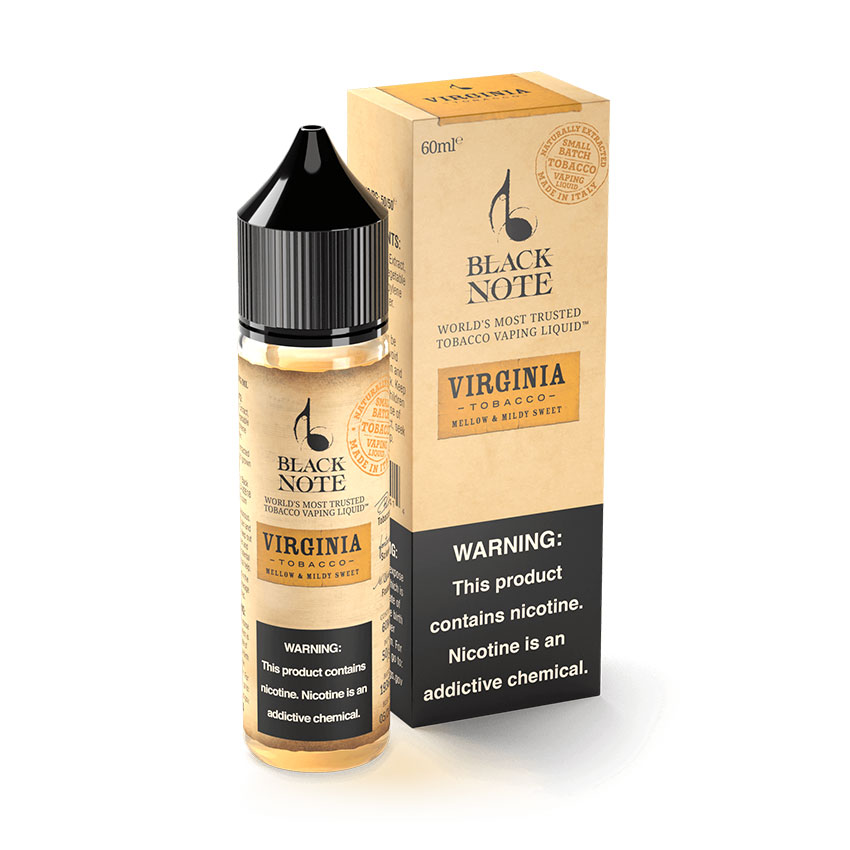 60ml Black Note Virginia Naturally Extracted Tobacco E-liquid