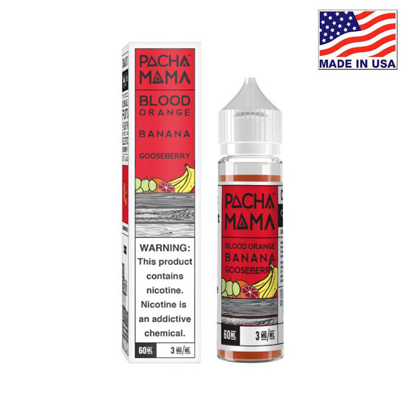 60ml Charlie's Chalk Dust Pacha Mama Blood Orange Banana Gooseberry E-liquid