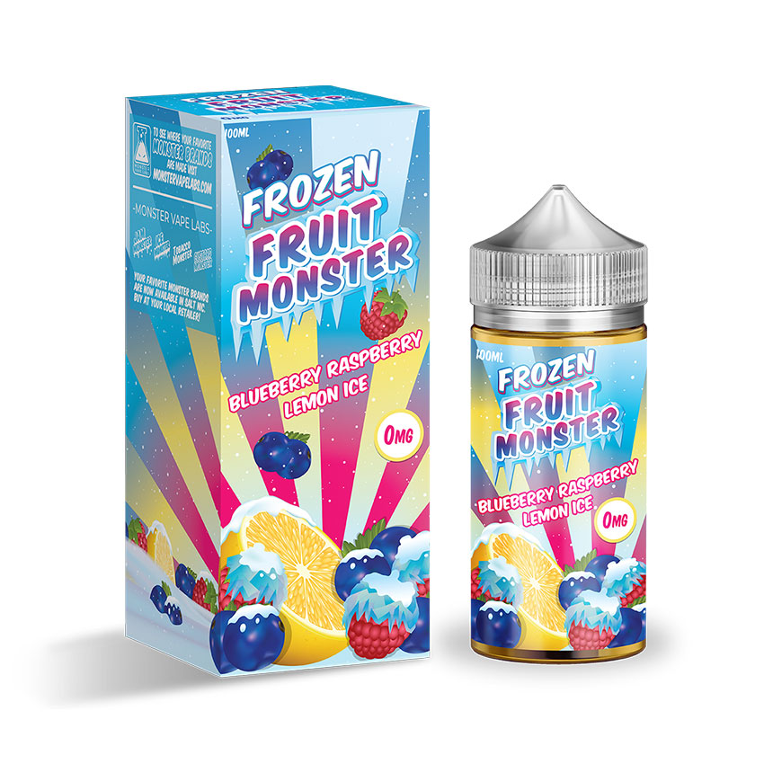 100ml Jam Monster Frozen Fruit Monster Blueberry Raspberry Lemon ICE E-liquid