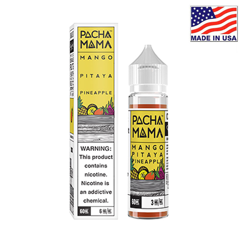 60ml Charlie's Chalk Dust Pacha Mama Mango Pitaya Pineapple E-liquid