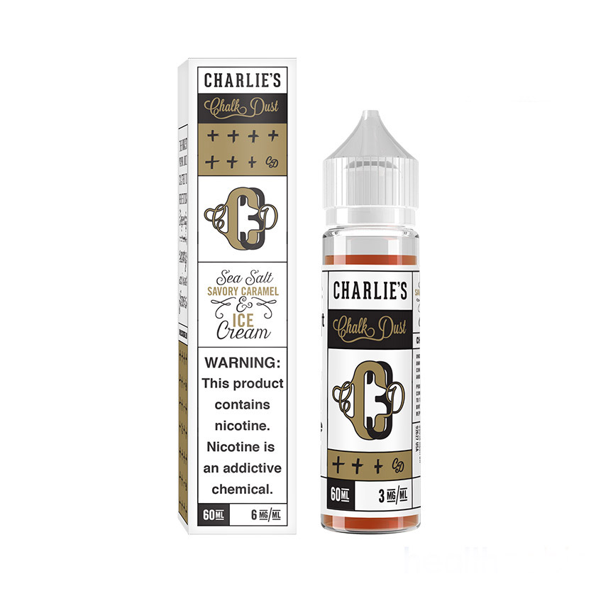 60ml Charlie's Chalk Dust CCD3 Caramel Ice Cream E-liquid