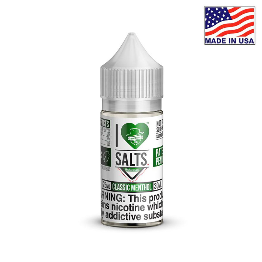 30ml Mad Hatter I Love Salts Classic Menthol E-liquid