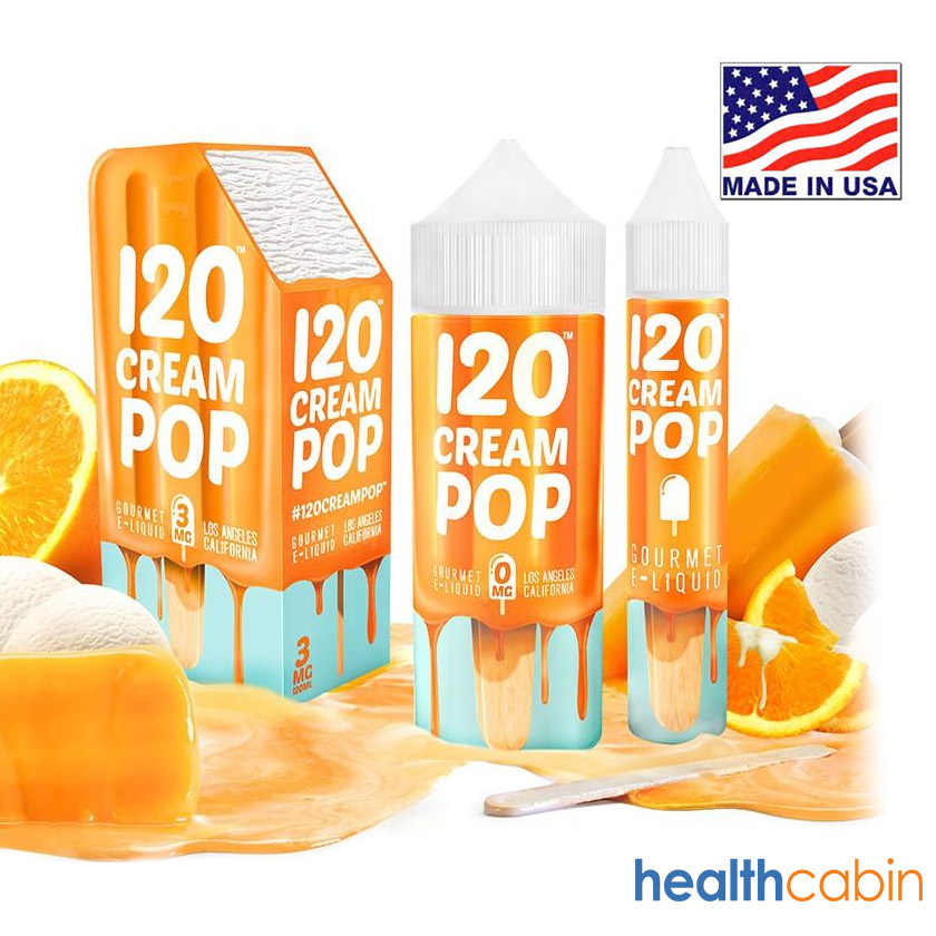 120ml Mad Hatter 120 Cream Pop E-liquid