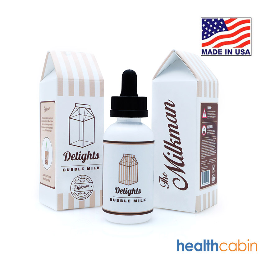 60ml The Milkman Delights Bubble Milk E-liquid