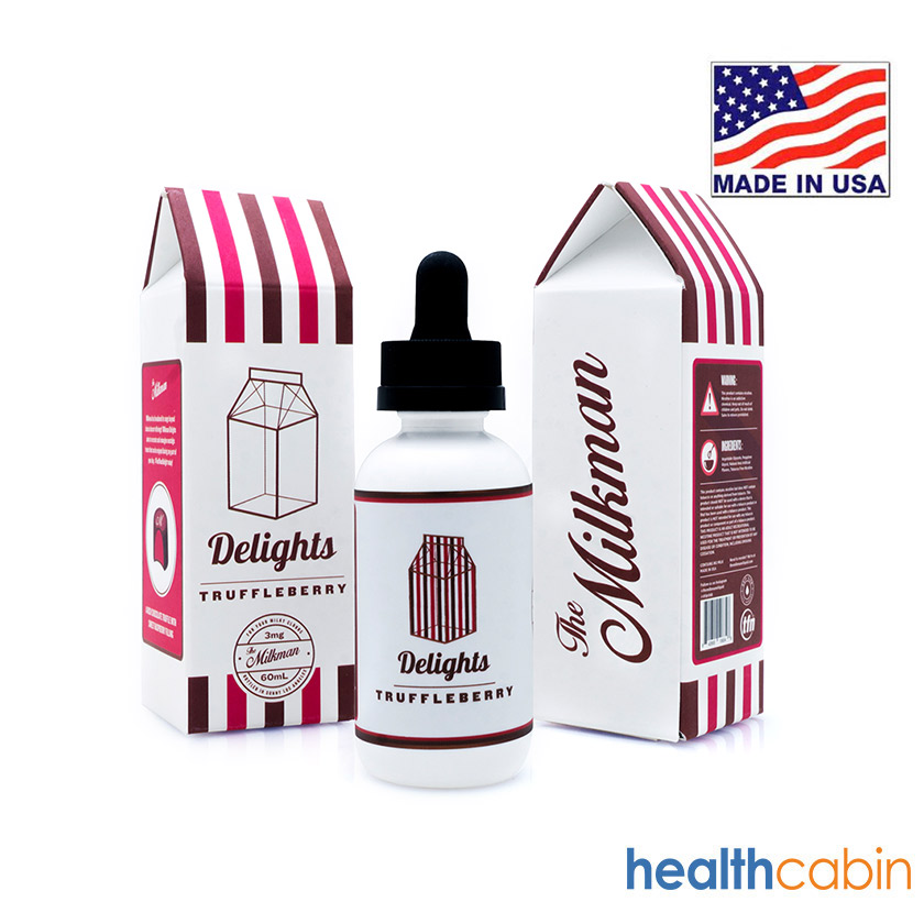 60ml The Milkman Delights Truffleberry E-liquid