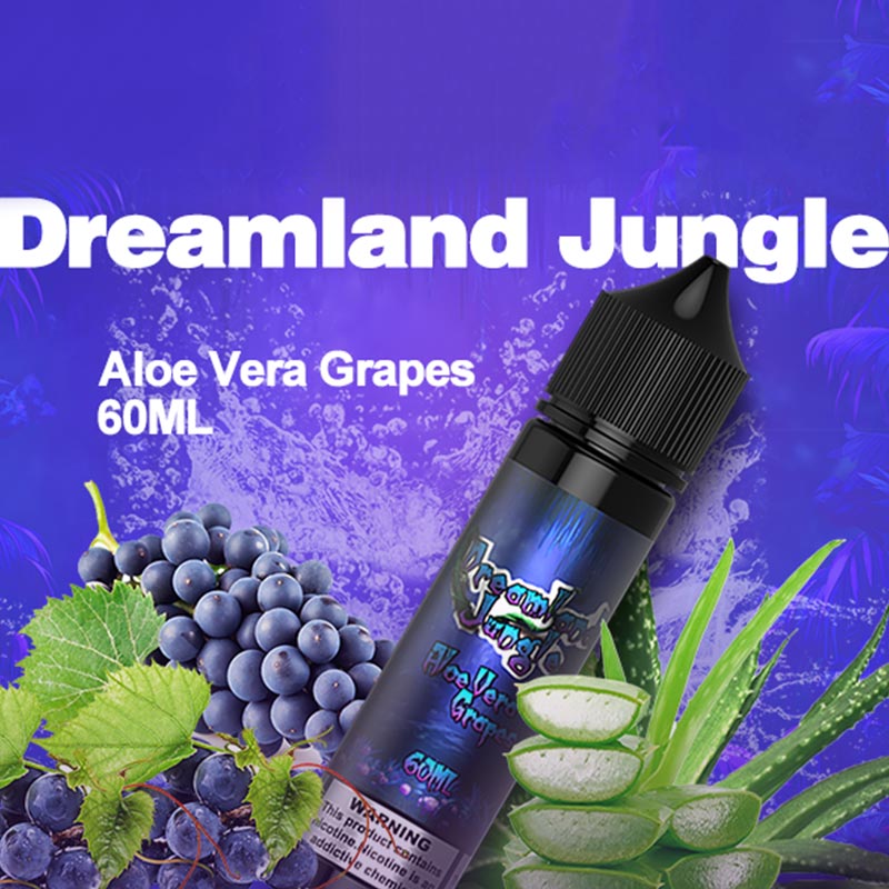 60ml Dreamland Jungle Aloe Vera Grapes E-Liquid