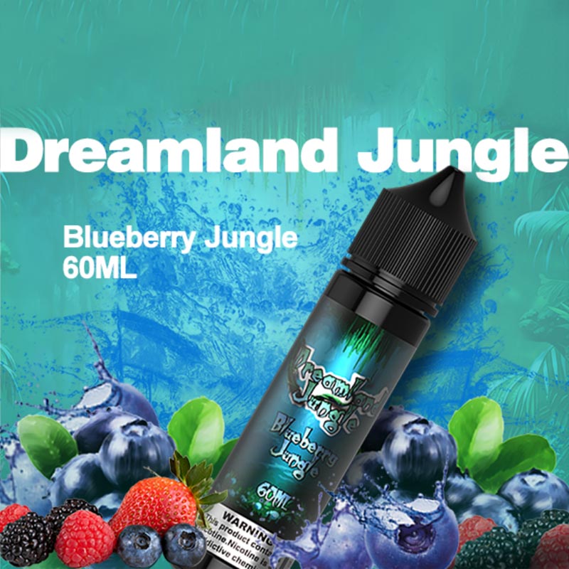 60ml Dreamland Jungle Blueberry Jungle E-Liquid