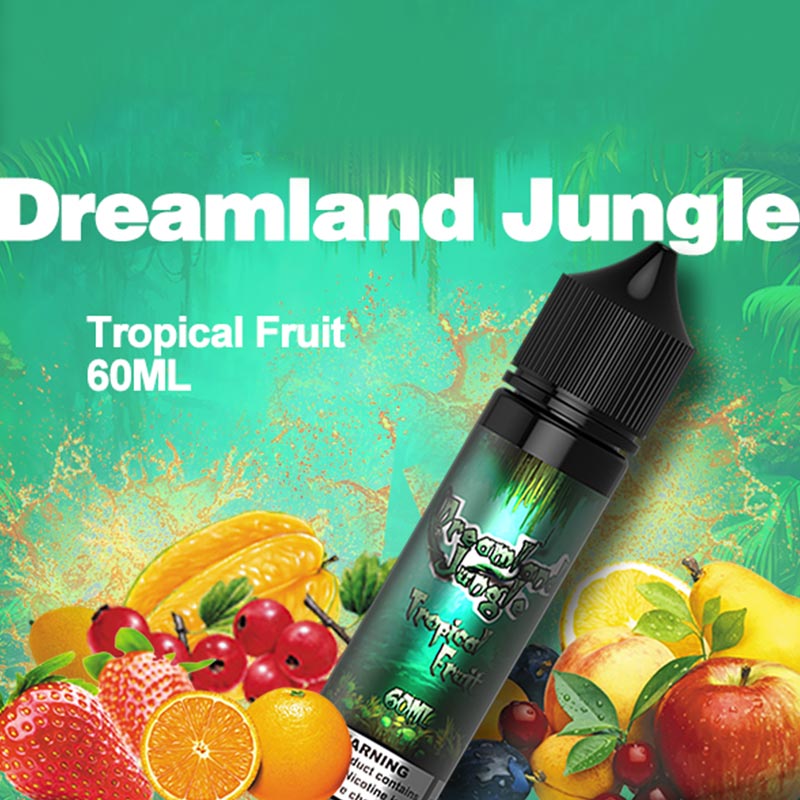 60ml Dreamland Jungle Tropical Fruit E-Liquid