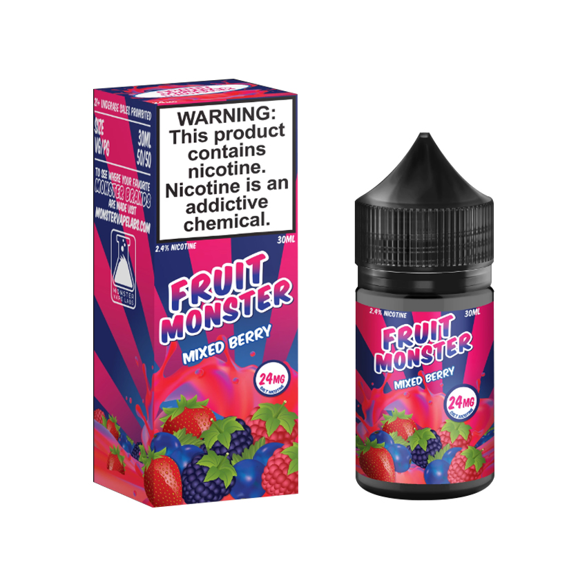 30ml Jam Monster Fruit Monster Mixed Berry Salt E-liquid