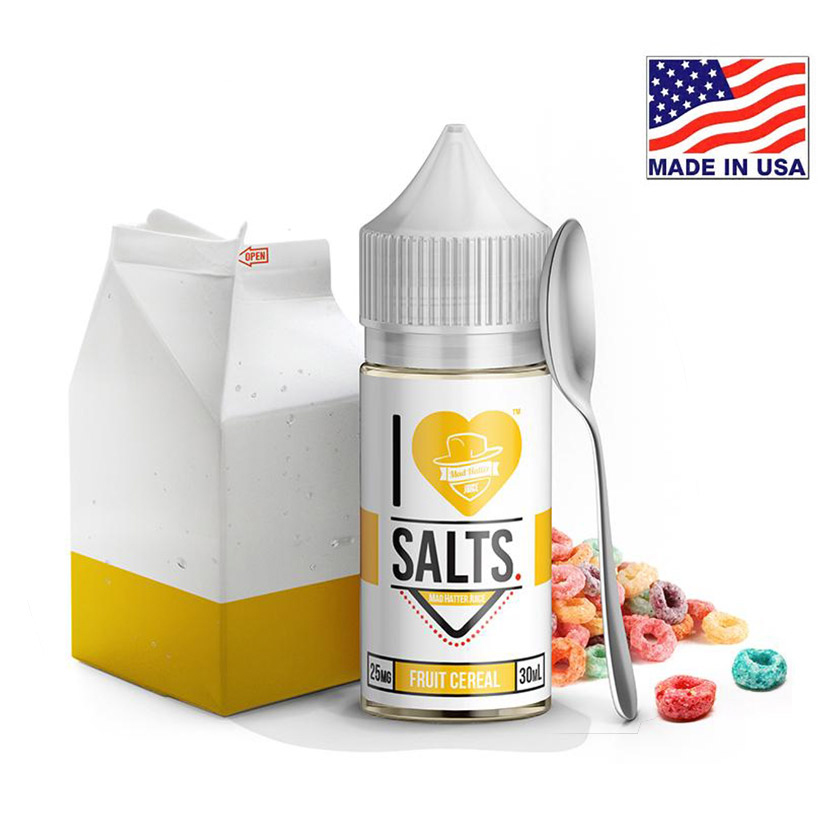 30ml Mad Hatter I Love Salts Fruit Cereal E-liquid