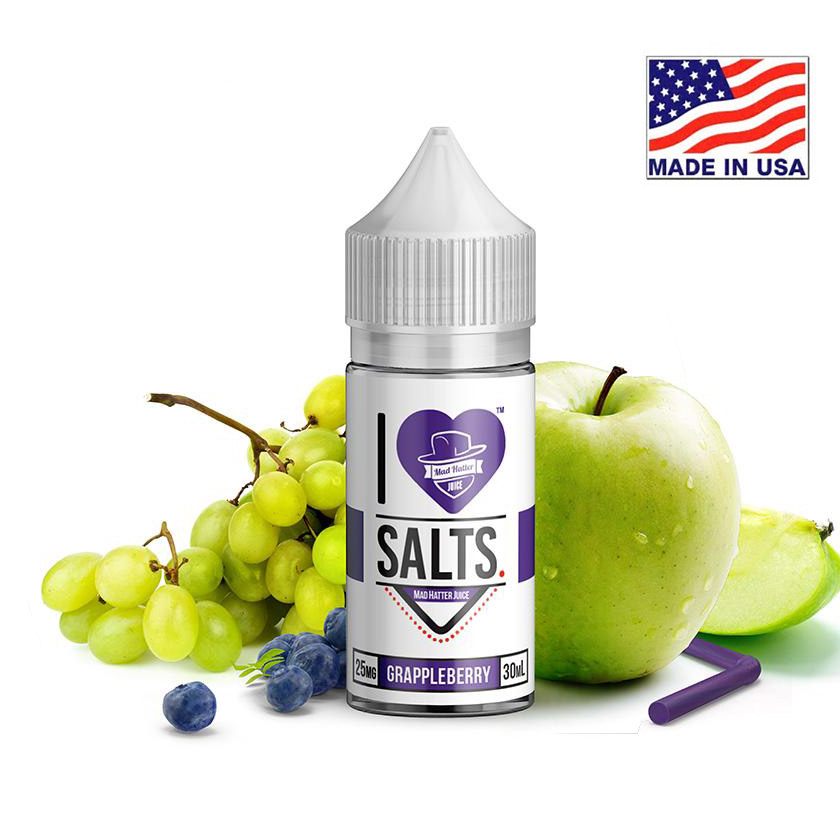 30ml Mad Hatter I Love Salts Grappleberry E-liquid