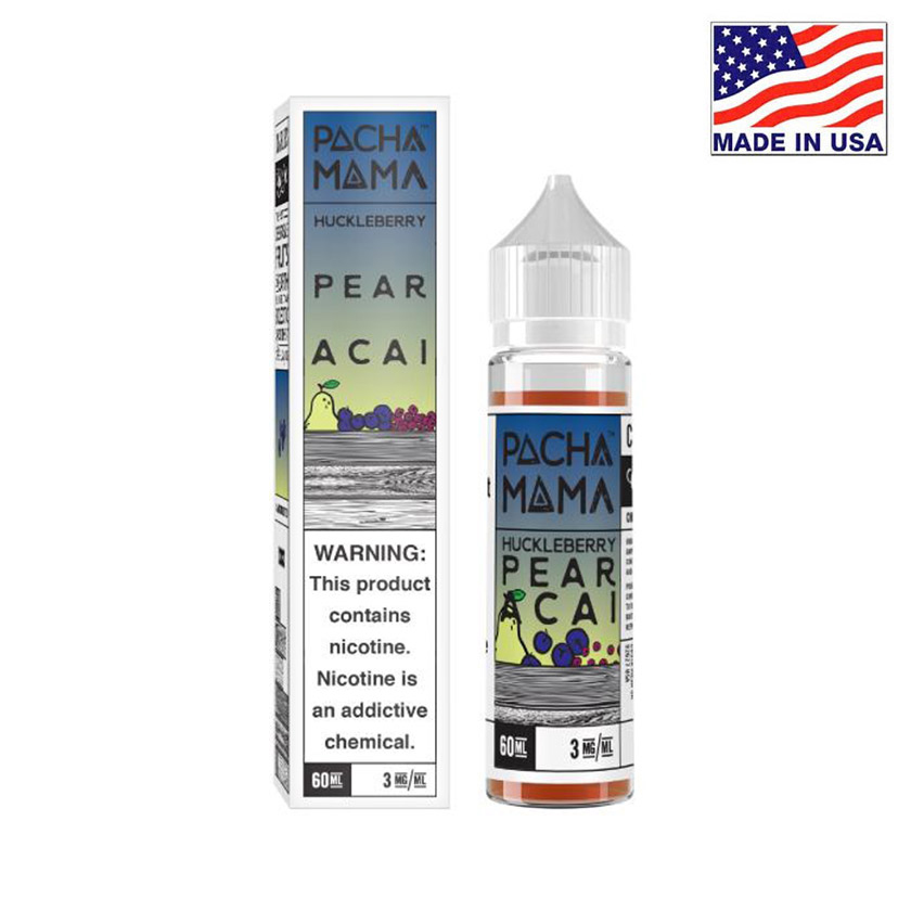 60ml Charlie's Chalk Dust Pacha Mama Huckleberry Pear Acai E-liquid