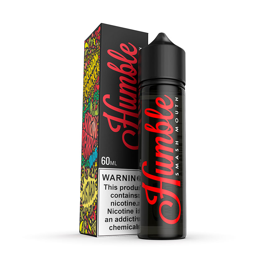 60ml Humble Smash Mouth Strawberry Graham Cracker E-Liquid