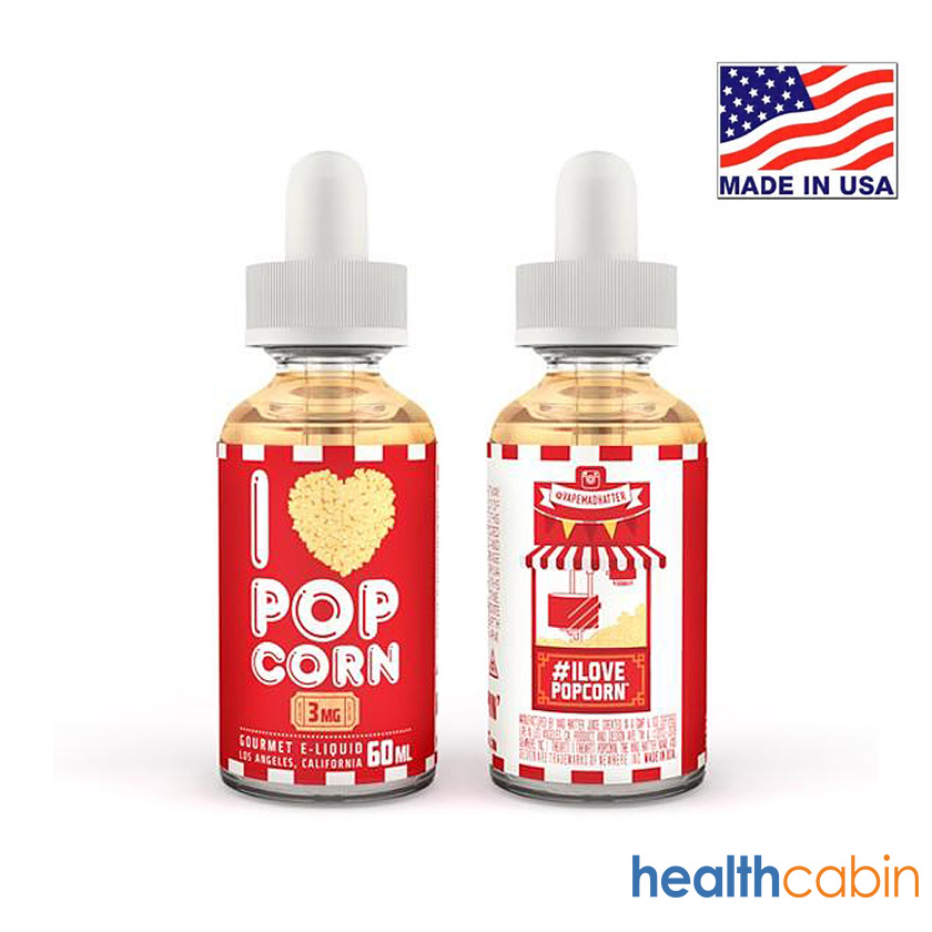 60ml Mad Hatter I Love Popcorn E-liquid