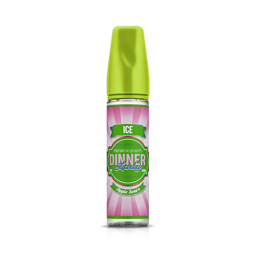 60ml Dinner Lady Ice Apple Sours with Ice E-Liquid