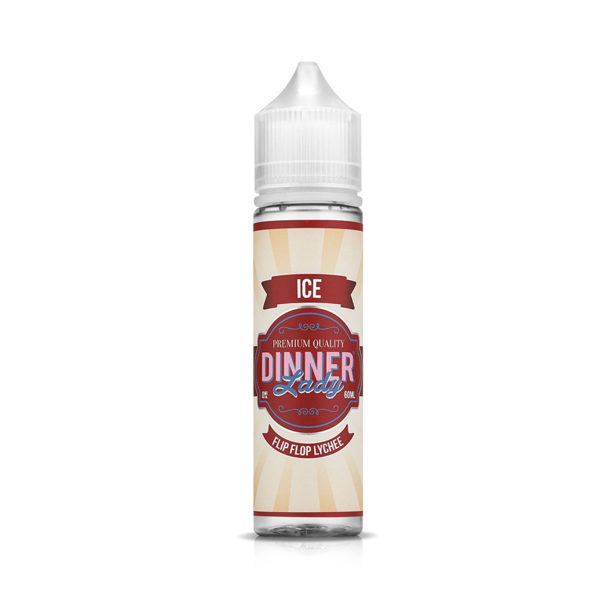 60ml Dinner Lady Ice Flip Flop Lychee E-Liquid