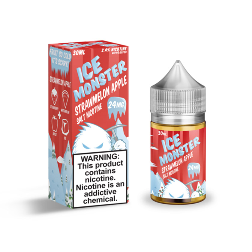 30ml Jam Monster Ice Monster Strawberry Apple Salt E-liquid