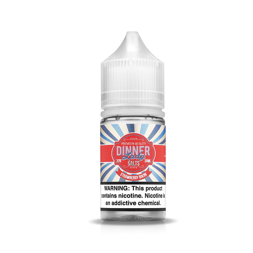 30ml Dinner Lady Ice Strawberry Bikini Nic Salt E-liquid