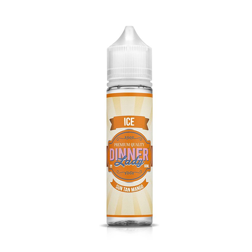 60ml Dinner Lady Ice Suntan Mango E-Liquid